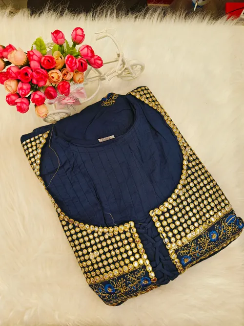 NECK HEAVY DESIGN ANARKALI KURTI AK17